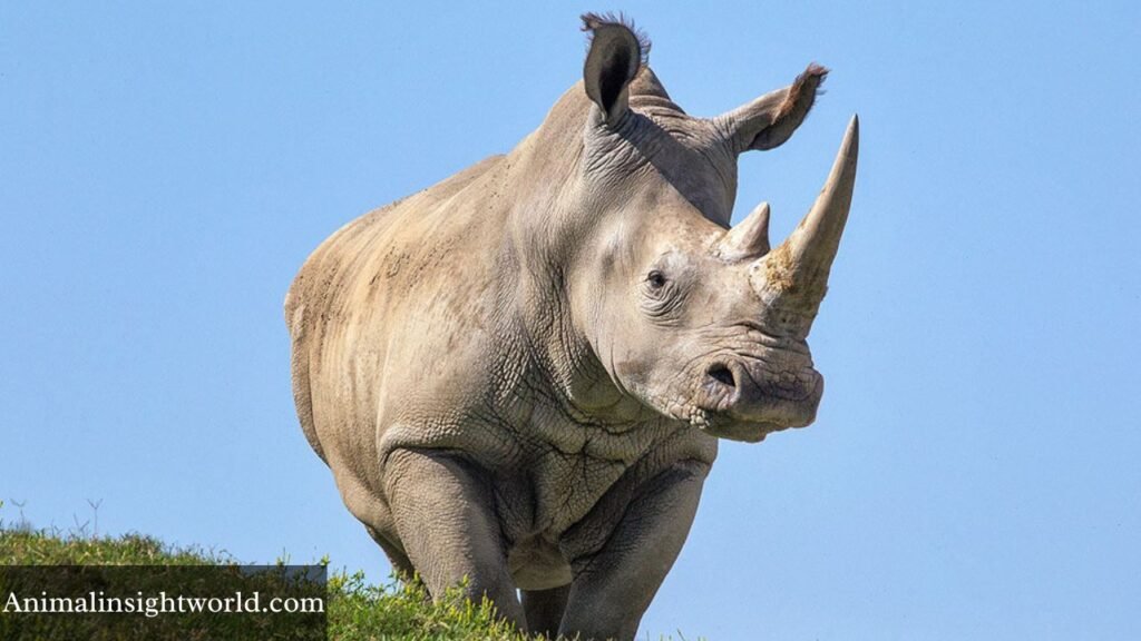 animal with long horns