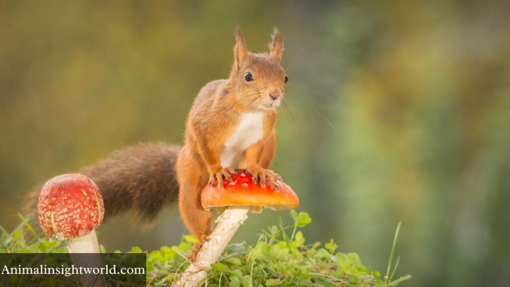 what animals like mushrooms