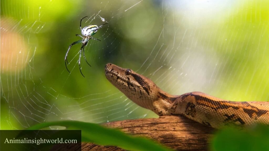what animals eat spiders